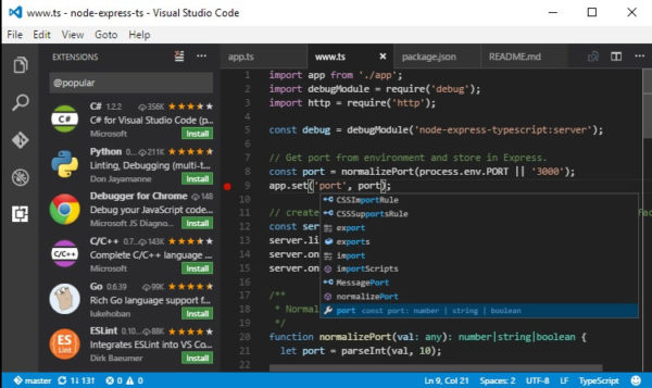 install Microsoft Visual Studio Code