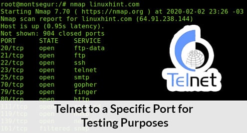 Telnet to a Specific Port for Testing Purposes - Onet IDC Onet IDC