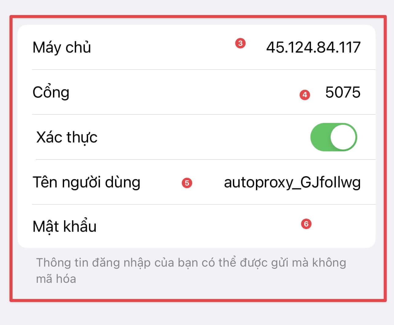 Thuê mua proxy Iphone 6