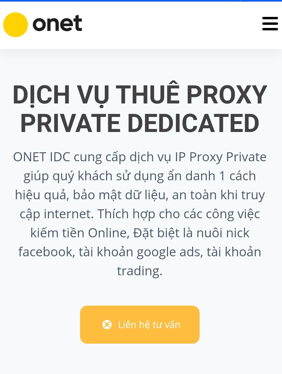 Thuê mua proxy Iphone 7